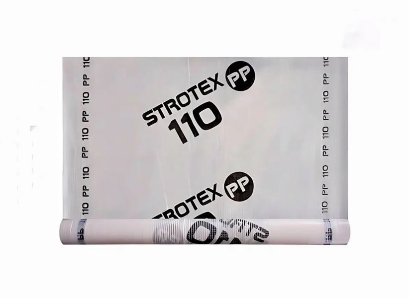 Strotex 110/140 PP (плівка біла, армована) гідроізоляційна 00062 фото
